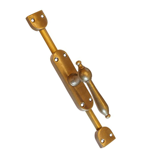 Fenstergetriebe nostalgisches, Basquilverschluß, Basküleverschluss, Besküleverriegelung, Bascule, antik Fenster Getriebe aufliegend